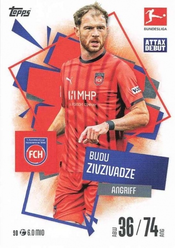 090 Budu Zivzivadze MA Debut ( MABL25/26 )