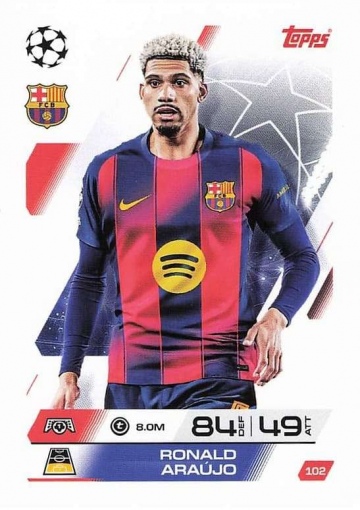 102 Ronald Araújo ( MACL25/26 )