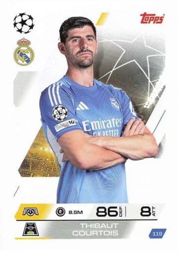 119 Thibaut Courtois ( MACL25/26 )