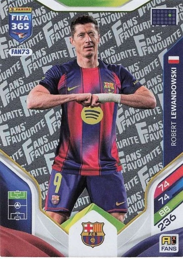 FAN73 Robert Lewandowski (FC Barcelona) (PF365AXL26)