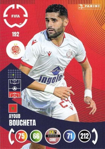 192.  Ayoub Boucheta (Wydad AC) (PAXLCWC25)