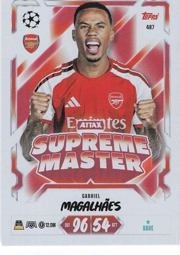 487 Gabriel Magalhães (Arsenal)  (MACL2627)