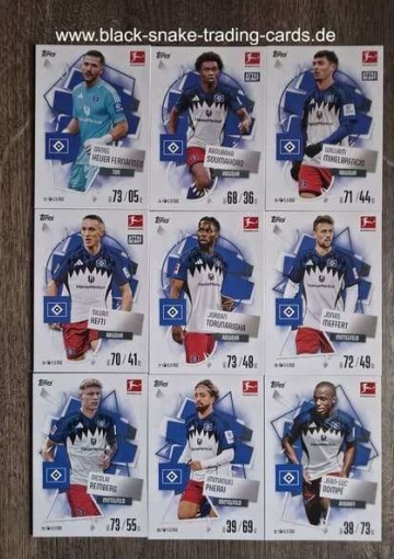 Basis Karten Hamburger SV ( 73 - 81 ) ( MABL25/26 )