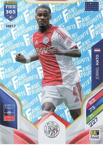 FAN17 (blau) Jorrel Hato (AFC Ajax) (PF365AXL26)