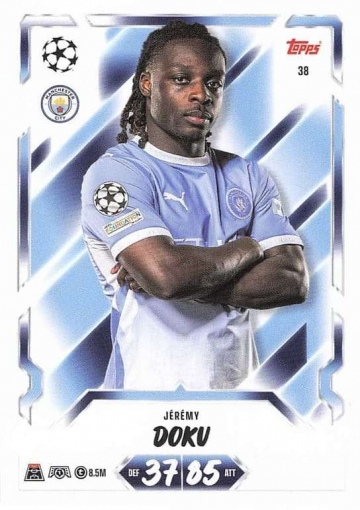 038 Jérémy Doku (Manchester City) (MACL2627)