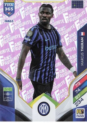 FAN65 (pink) Marcus Thuram (FC Internazionale Milano) (PF365AXL26)