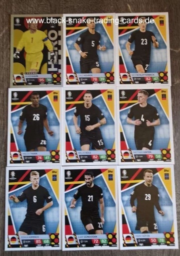 Komplettes Team Deutschland ( Alle 18 )