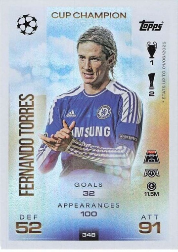 348 Fernando Torres (Chelsea FC) ( MACL25/26 )