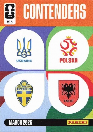  515 Contenders UKR-SWE-POL-ALB (PWM26)