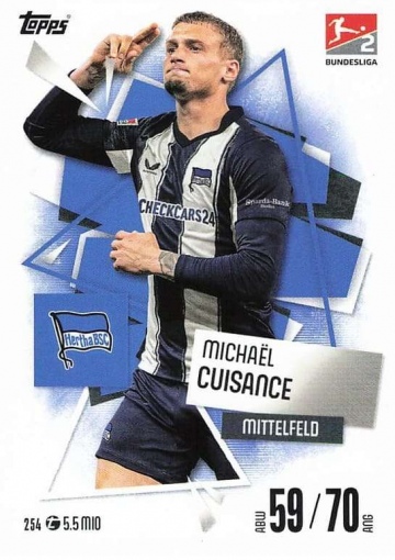 254 Michaël Cuisance (Hertha BSC) ( MABL25/26 )