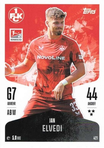 421 Jan Elvedi (1. FC Kaiserslautern) ( MABL24/25 )