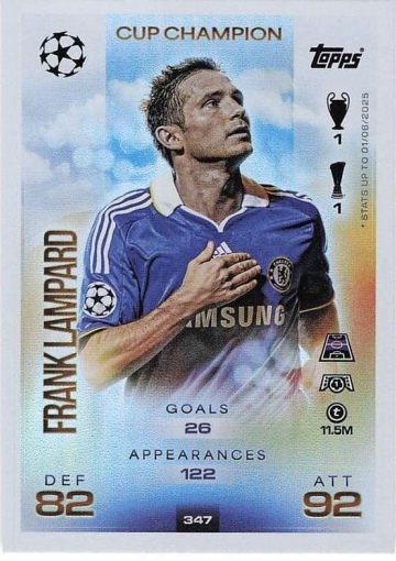 347 Frank Lampard (Chelsea FC) ( MACL25/26 )