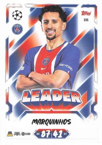 335 Marquinhos (Paris Saint-Germain) - Leader (MACL2627)