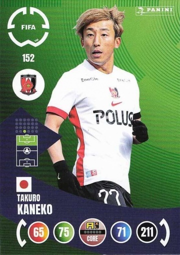 152.  Takuro Kaneko (Urawa Red Diamonds) (PAXLCWC25)