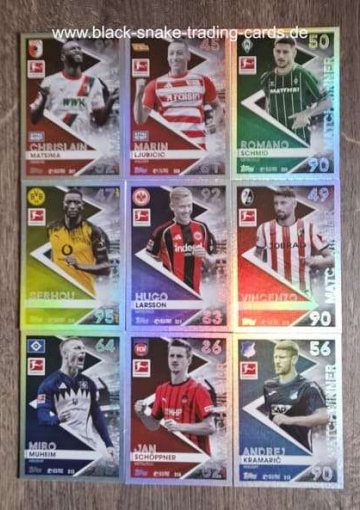 Alle 18 Matchwinner ( 307 - 324 ) ( MABL25/26 )