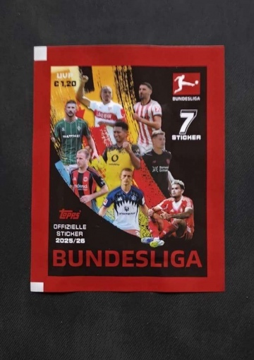 Topps Bundesliga 25/26 Sticker Packs