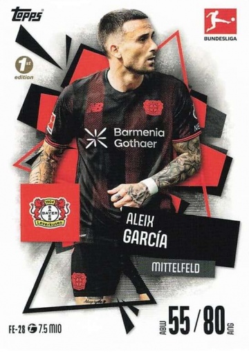 FE-28 Aleix García (Bayer 04 Leverkusen) 1st Edition ( MABL25/26 )