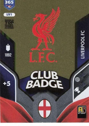 LIV1 Club Badge (PF365AXL26)
