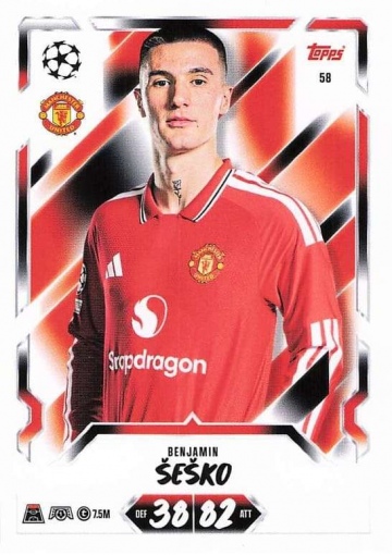 058 Benjamin Šeško (Manchester United) (MACL2627)