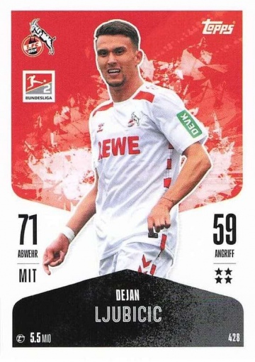428 Dejan Ljubicic (1. FC Köln) ( MABL24/25 )