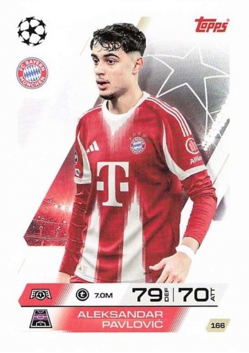 166 Aleksandar Pavlović ( MACL25/26 )