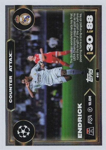 411 Endrick (Real Madrid C.F.) ( MACL25/26 )