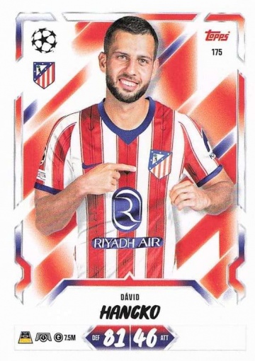 175 David Hancko (Atlético de Madrid) (MACL2627)