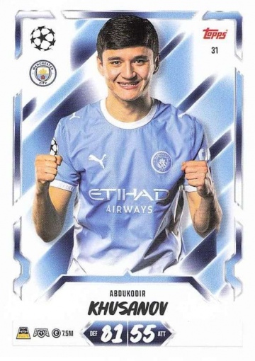031 Abdukodir Khusanov (Manchester City) (MACL2627)
