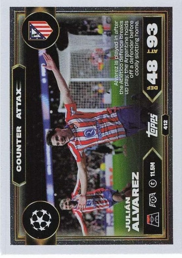 412 Julián Álvarez (Atlético de Madrid) ( MACL25/26 )