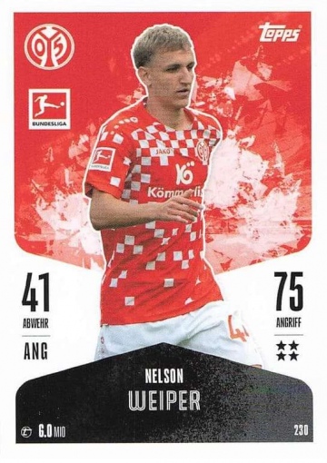 230 Nelson Weiper ( MABL24/25 )