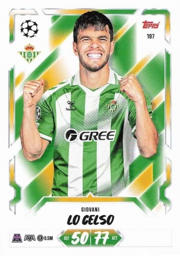 197 Giovani Lo Celso (Real Betis Balompié) (MACL2627)