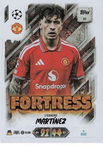 062 Lisandro Martínez (Manchester United) - Fortress  ★ Rare (MACL2627)