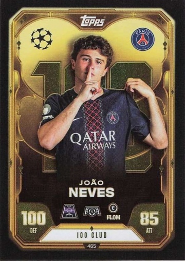 465 João Neves (Paris Saint-Germain) ( MACL25/26 )