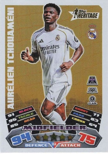 384 Aurélien Tchouameni (Real Madrid C.F.) ( MACL25/26 )
