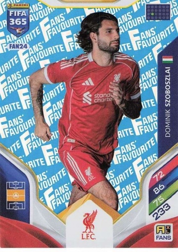 FAN24 (blau) Dominik Szoboszlai (Liverpool FC) (PF365AXL26)