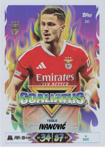 331 Franjo Ivanović (SL Benfica) - Goaliaths  ★ Rare (MACL2627)