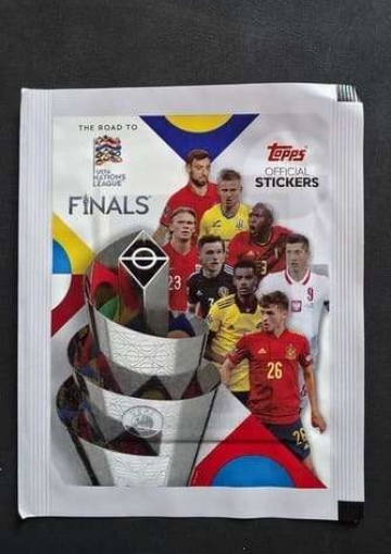 Topps The Road To Uefa Nations League Finals Sticker Packs