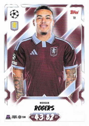 072 Morgan Rogers (Aston Villa) (MACL2627)