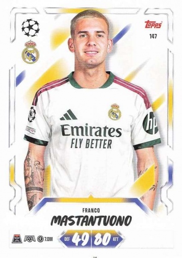 147 Franco Mastantuono (Real Madrid CF) (MACL2627)