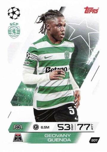 207 Geovany Quenda ( MACL25/26 )
