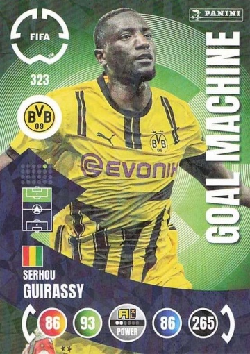 323.  Serhou Guirassy (Borussia Dortmund) (PAXLCWC25)