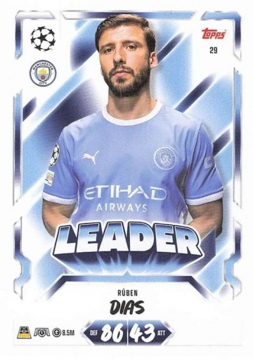 029 Rúben Dias (Manchester City) - Leader (MACL2627)