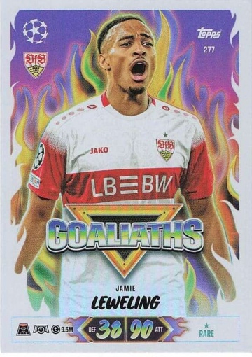 277 Jamie Leweling (VfB Stuttgart) - Goaliaths  ★ Rare (MACL2627)