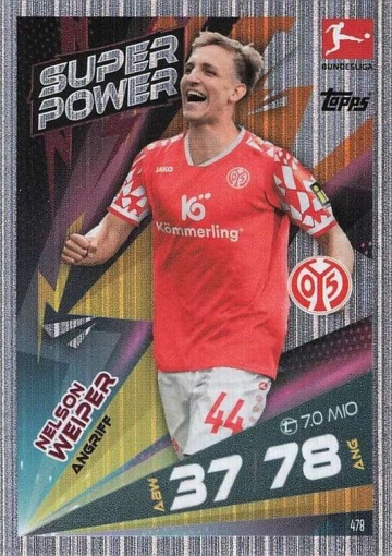 478 Nelson Weiper (1. FSV Mainz 05) ( MABL25/26 )