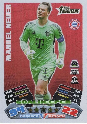 395 Manuel Neuer (FC Bayern München) ( MACL25/26 )