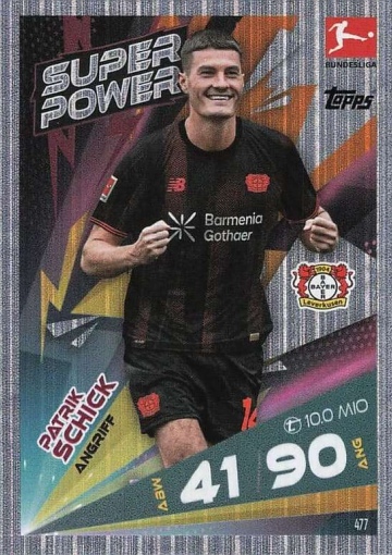 477 Patrik Schick (Bayer 04 Leverkusen) ( MABL25/26 )