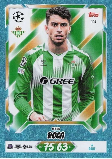194Rare Marc Roca (Real Betis Balompié) (MACL2627)