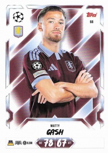 068 Matty Cash (Aston Villa) (MACL2627)