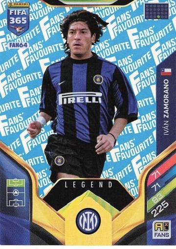 FAN64 (blau) Ivan Zamorano (FC Internazionale Milano) - Legend (PF365AXL26)