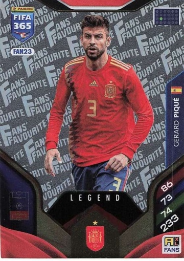 FAN23 Gerard Pique (Spain) - Legend (PF365AXL26)